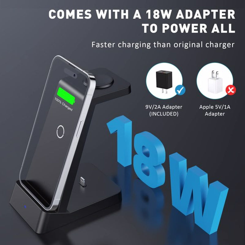3-In-1 Wireless Charger, Amazon Prohibits Sales