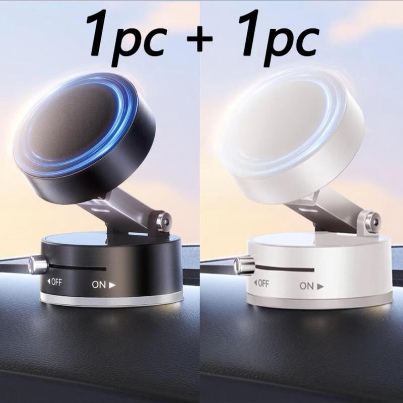 Vacuum Magnetic Suction Phone Holder, Upgraded， Adjustable Suction Cup Car Phone Mount,Hands-Free Cell Phone Holder for Car/Gym/Mirror/Smooth Surface,Compatible with Iphone 16/15/14/13/12 Series